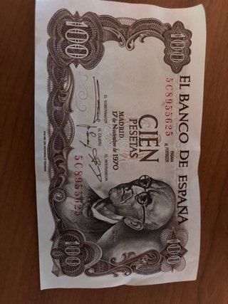 Billete 500 Pesetas España