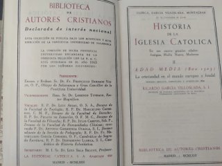 "Historia de la Iglesia Católica" (  4 tomos)