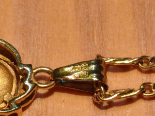 Colgante Madre e Hijo con Cadena 7gr