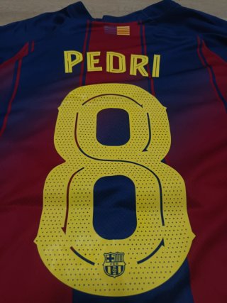 Camiseta FC Barcelona 23/24 Pedri #8 Talla L