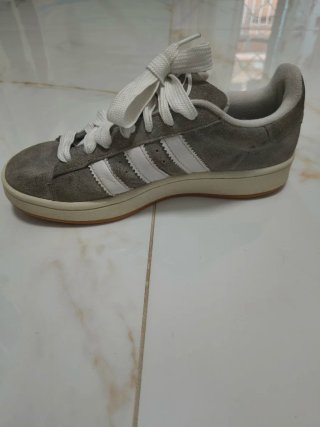 Adidas Campus 00s Suede Grigie Bianche