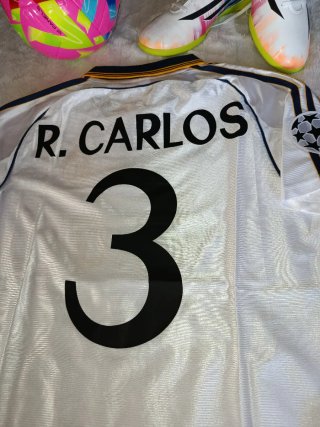 Camiseta Real Madrid 1997-1998. Roberto Carlos N°3