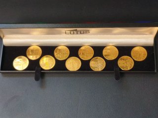 Colección completa Monedas Juegos Olímpicos de oro
