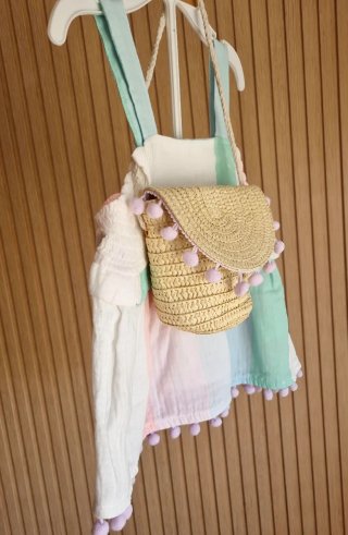 Conjunto bebé niña 12 meses con bolso a juego