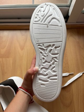 Sneakers Alexander McQueen Bianche Taglia 42