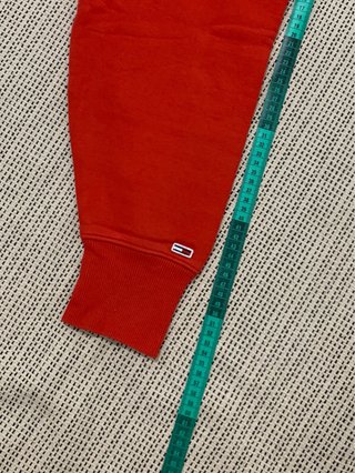 Sudadera Tommy Jeans Roja con Capucha