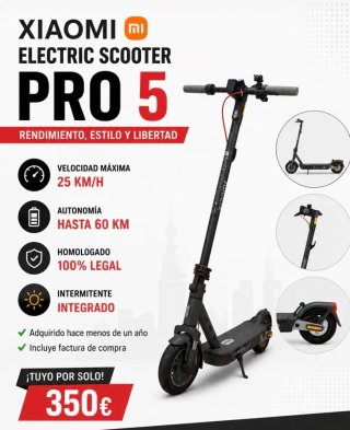 Xiaomi Electric Scooter PRO 5