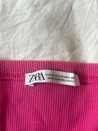 Pack 2 Tops Mujer Talla M Inditex
