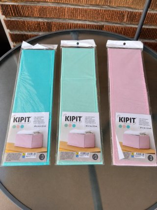 Cajas organizadoras KIPIT tela 29x14x13 cm (3 uds)