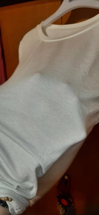 Camiseta básica Lefties blanca manga corta