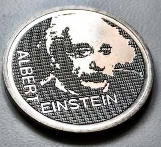 Suiza, Moneda 5 francs de 1979 (Albert Einstein).