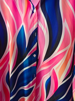 Vestido/Blusón Estampado Talla L