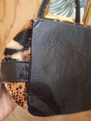 Bolso Piel Estampado Animal