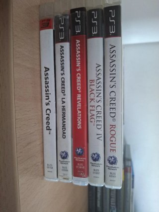 Lote Saga Assassin's Creed PS3