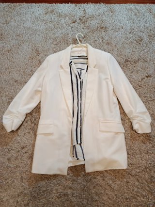 Chaqueta blanca talla M