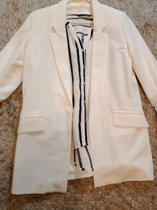 Chaqueta blanca talla M
