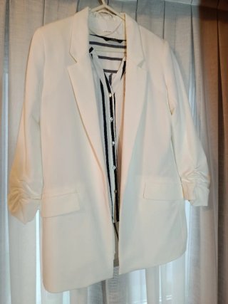 Chaqueta blanca talla M