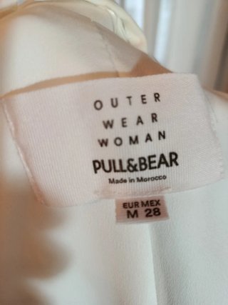 Chaqueta blanca talla M