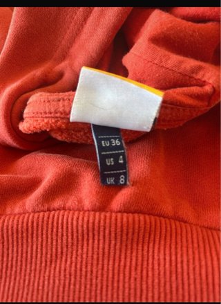 Sudadera con capucha Ellesse Roja