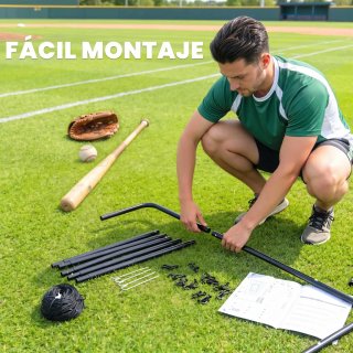 Marco entrenamiento fútbol tenis softbol béisbol