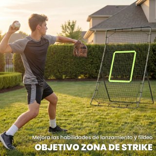 Marco entrenamiento fútbol tenis softbol béisbol