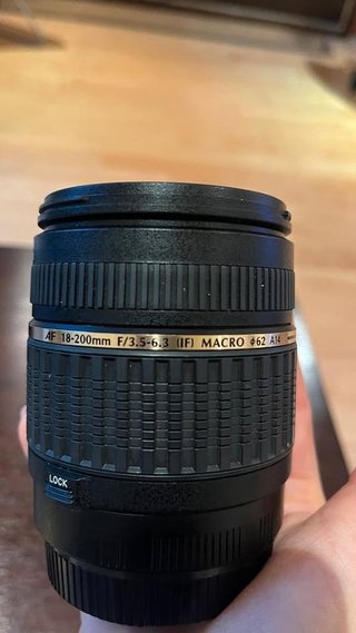 Objetivo Tamron 18-200mm XR DiII Canon