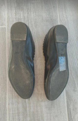 Manoletinas H&M Talla 37 Negras