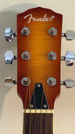 Guitarra Dobro Fender Sunburst