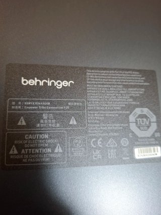 Mesa Mezclador Behringer XENYX X2442USB