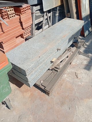 Banco de granito exterior 60x180x45cm