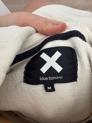 Sudadera Beige X Blue Banana