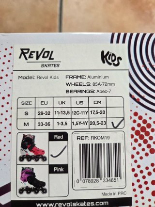 Patines Revol Kids Talla M (33-36)