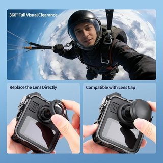 Jaula Nitze  de aluminio para GoPro MAX2 NUEVO