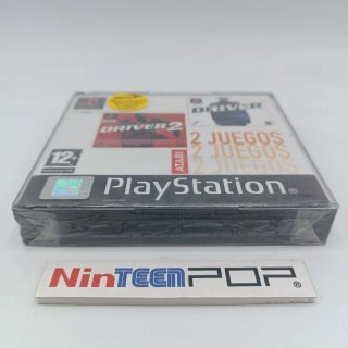 NUEVO Driver+Driver 2 Sony PlayStation