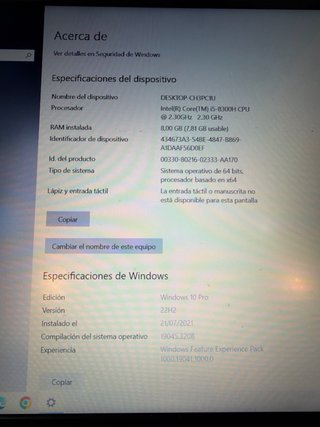 HP Pavilion Gaming 15 i5 GTX 1050 8GB RAM