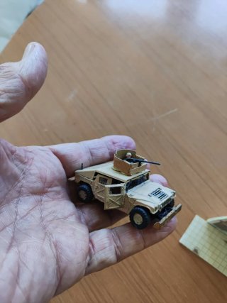 Coche militar americano en Bagdad