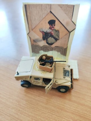 Coche militar americano en Bagdad