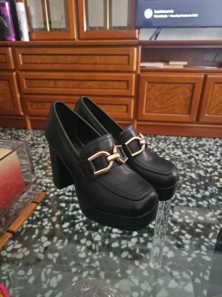 Zapatos tacón plataforma CATWALK negros