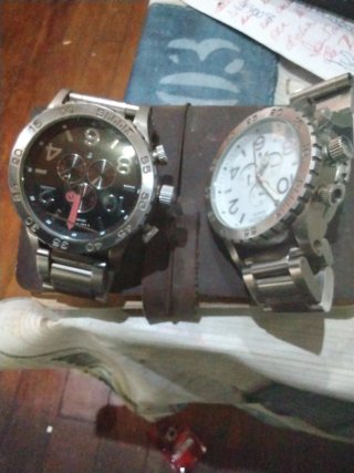 Relojes Nixon 5130 Plata y Blanco