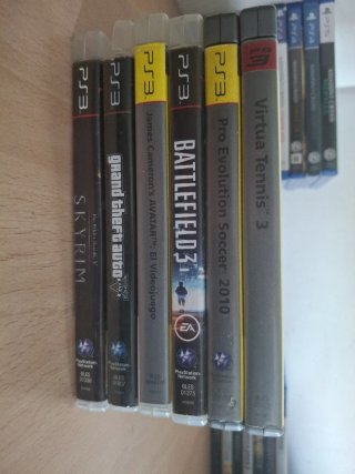Pack 6 Juegos PS3: Skyrim, GTA V, Avatar, BF3, Vir