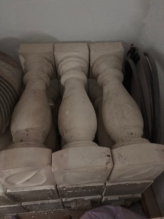 Balaustres de piedra 17 unidades