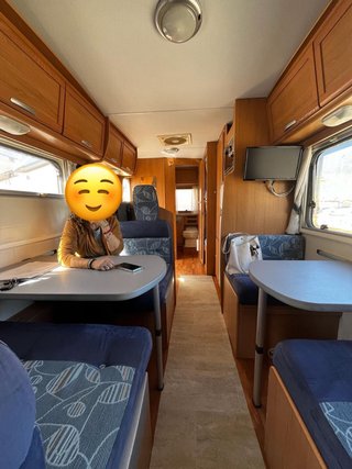 Autocaravana familiar 7 plazas Ford