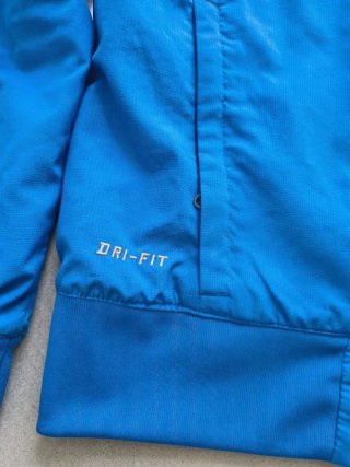 Nike Dri-Fit Giacca Sportiva Blu/Nero