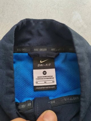 Nike Dri-Fit Giacca Sportiva Blu/Nero