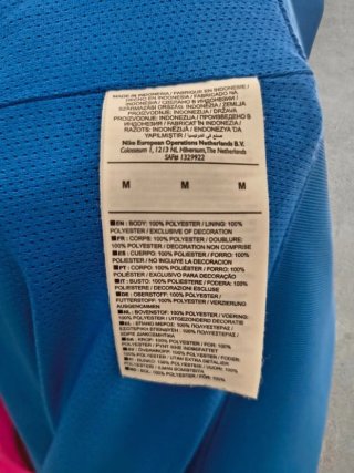 Nike Dri-Fit Giacca Sportiva Blu/Nero