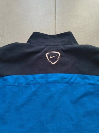 Nike Dri-Fit Giacca Sportiva Blu/Nero