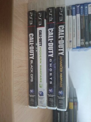 Pack 4 Juegos Call Of Duty PS3