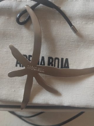 Collar Arena Roja Estrella de Mar Plata