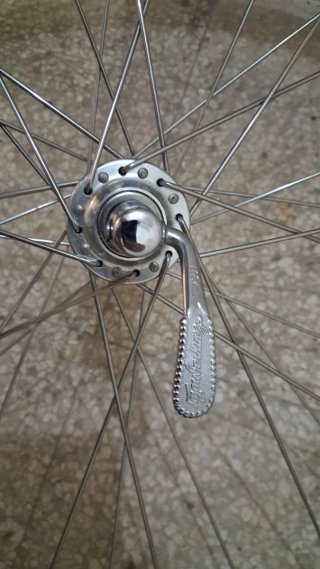Ruota anteriore bici completa