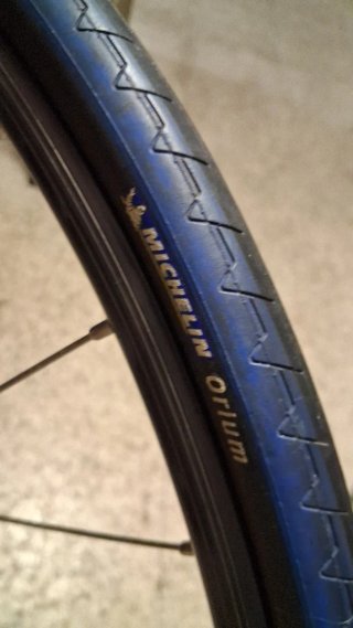 Ruota anteriore bici completa
